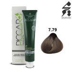 رنگ مو پیکارو شماره 7.79 حجم 120 میلی لیتر رنگ بلوند عدسی متوسط