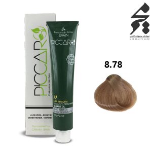 رنگ مو پیکارو شماره 8.78 حجم 120 میلی لیتر رنگ بلوند عروسکی