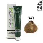 رنگ مو پیکارو شماره 8.31 حجم 120 میلی لیتر رنگ بلوند بِژ روشن