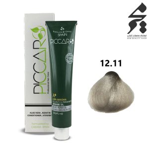 رنگ مو پیکارو شماره 12.11 حجم 120 میلی لیتر رنگ بلوند پلاتینه دودی