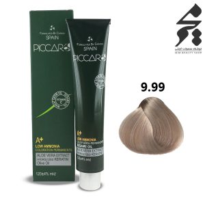 رنگ مو پیکارو شماره 9.99 حجم 120 میلی لیتر رنگ شامپاینی