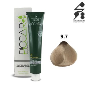 رنگ مو پیکارو شماره 9.7 حجم 120 میلی لیتر رنگ شیر شکلاتی روشن