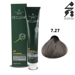 رنگ مو پیکارو شماره 7.27 حجم 120 میلی لیتر رنگ شکلاتی دودی