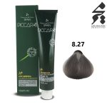 رنگ مو پیکارو شماره 8.27 حجم 120 میلی لیتر رنگ شکلاتی دودی روشن