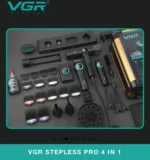 ست ۴عددی اصلاح مو همراه سشوار برند وی جی ار-VGR - Image 2