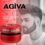 ژل واکس مو آگیوا agiva 05 قرمز مدل STYLING WAX
