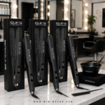 اتو مو کراتین ای کیو IQUE Pro 1.25 اصل | اتو سالنی حرفه ای با صفحات تیتانیوم - Image 3
