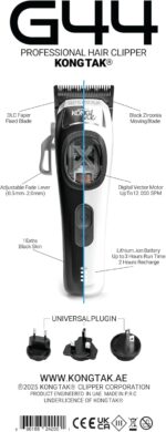 ماشین اصلاح کلیپر کنگ تک مدل Kong Tak G44 Professional Clipper