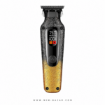 ماشین خط زن حرفه ای VGR V-879T شارژی با نمایشگر دیجیتال و تیغه T شکل مناسب اصلاح صورت و دورگیری