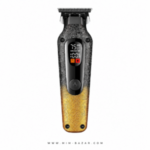 ماشین خط زن حرفه ای VGR V-879T شارژی با نمایشگر دیجیتال و تیغه T شکل مناسب اصلاح صورت و دورگیری